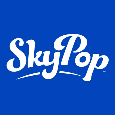 SkyPop Protein Soda logo