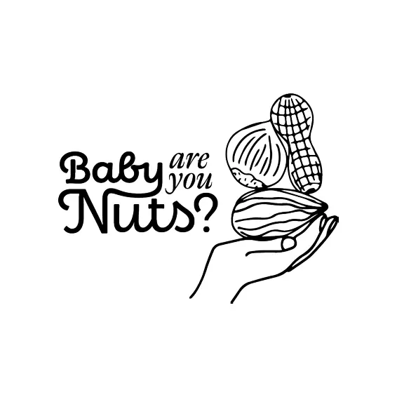 Baby, are you nuts? logo